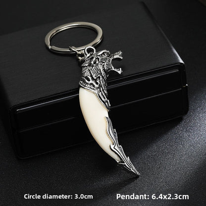 Hip Hop Metal Keychain Pendant