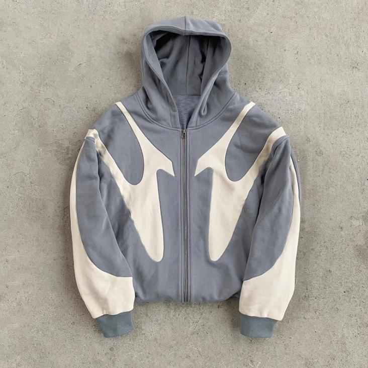 Hip-hop Printed Hooded Sweatshirt