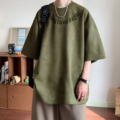 Hip-hop Printed Loose T-shirt