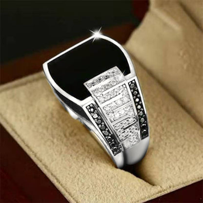 Hip-hop style men's ring