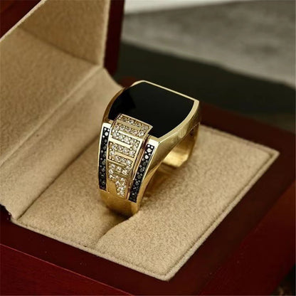 Hip-hop style men's ring