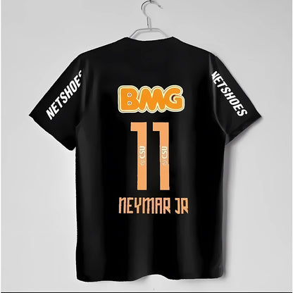 Hip-Hop Style Retro Cotton Round-Neck T-Shirt