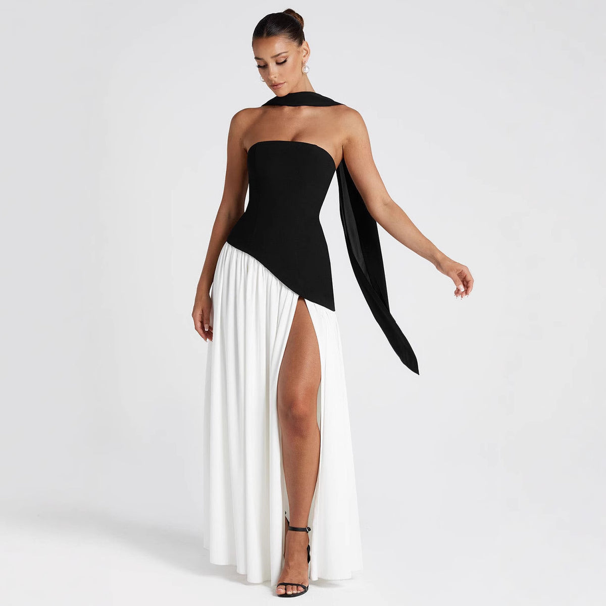 Hip-hugging dress