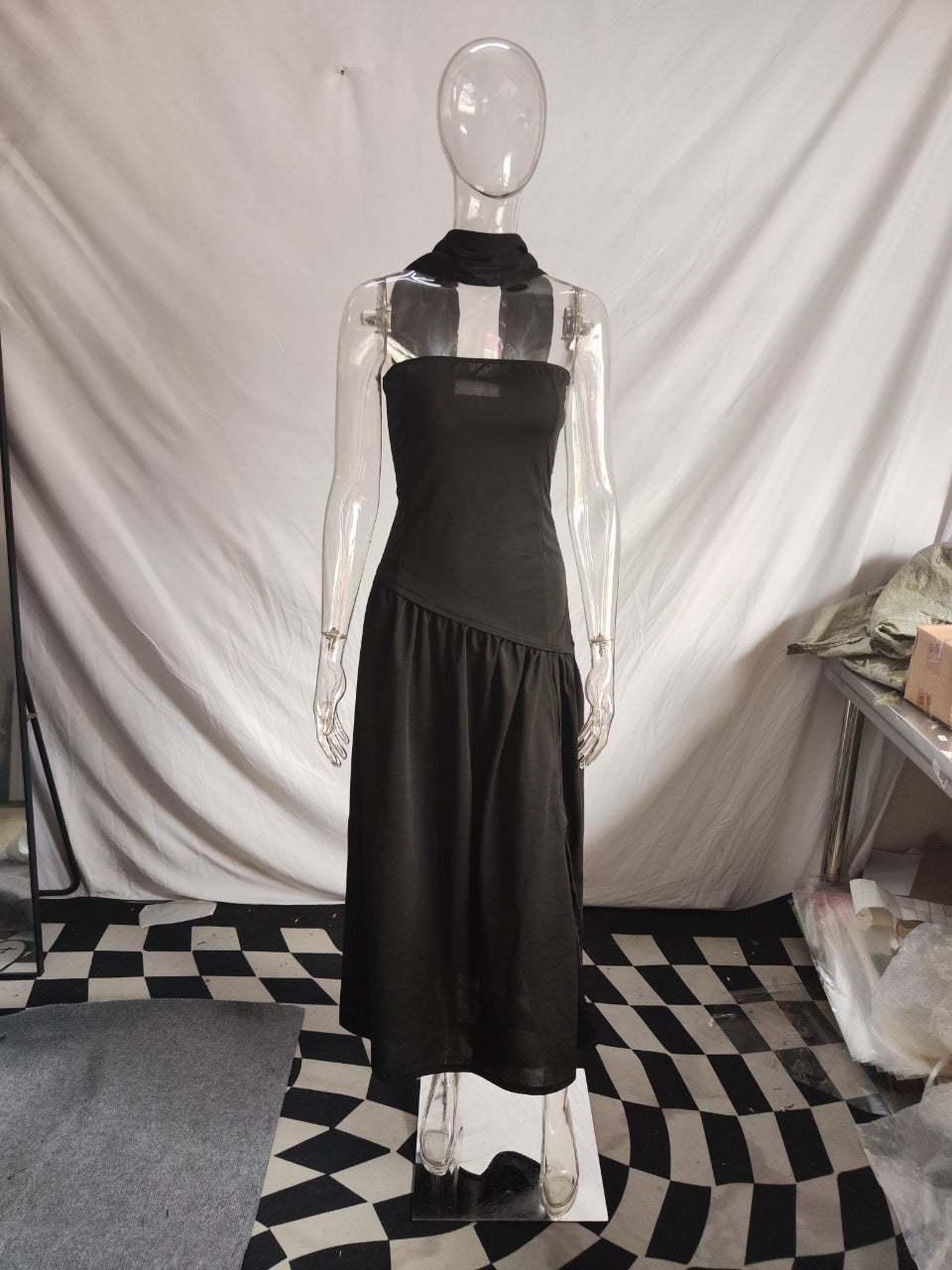 Hip-hugging dress