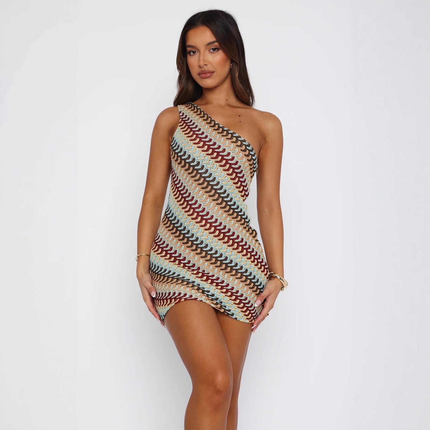 Hip-hugging dress