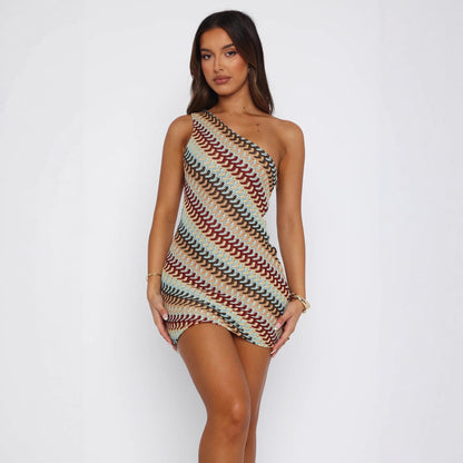 Hip-hugging dress