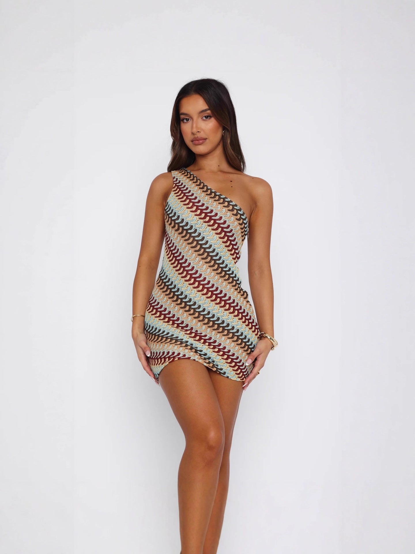 Hip-hugging dress