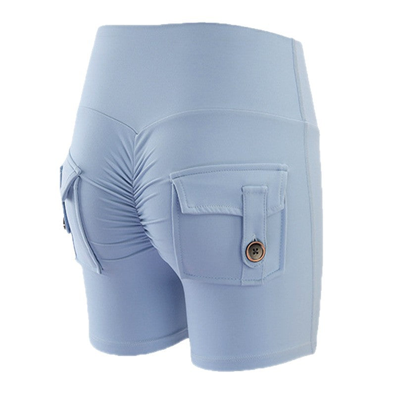Hip-lifting yoga pants workwear style