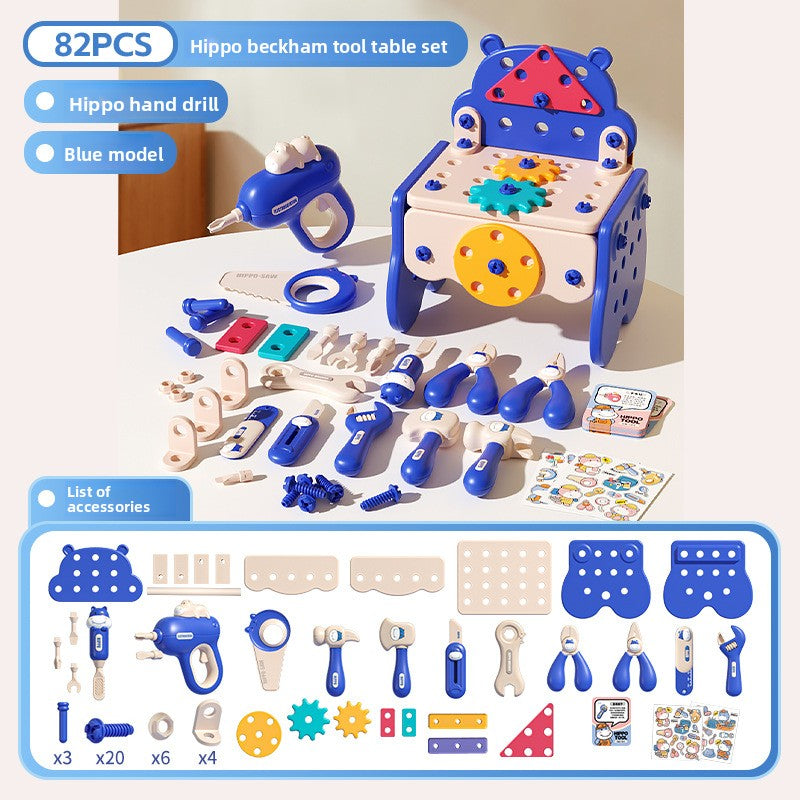 Hippo Toolbox Pretend Play Set