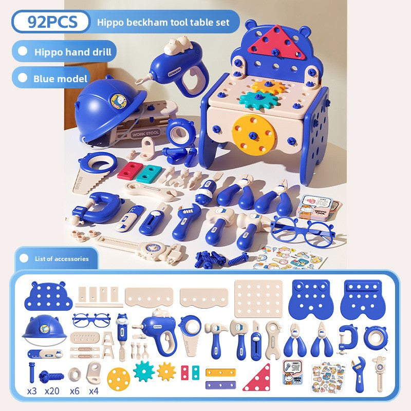 Hippo Toolbox Pretend Play Set