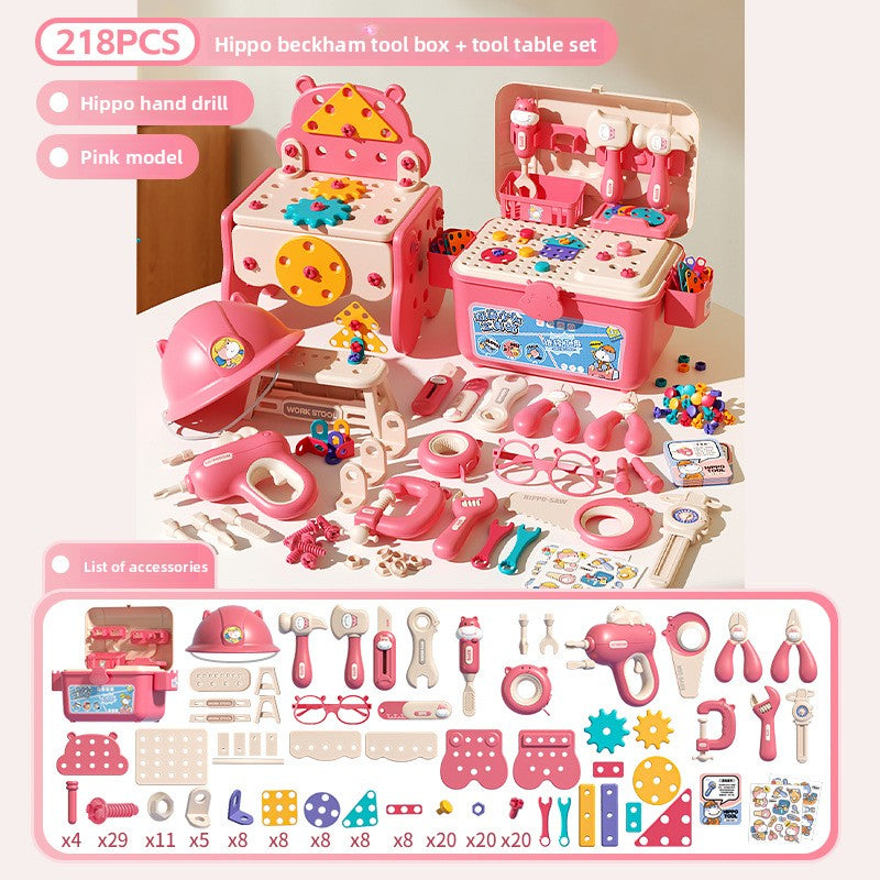 Hippo Toolbox Pretend Play Set