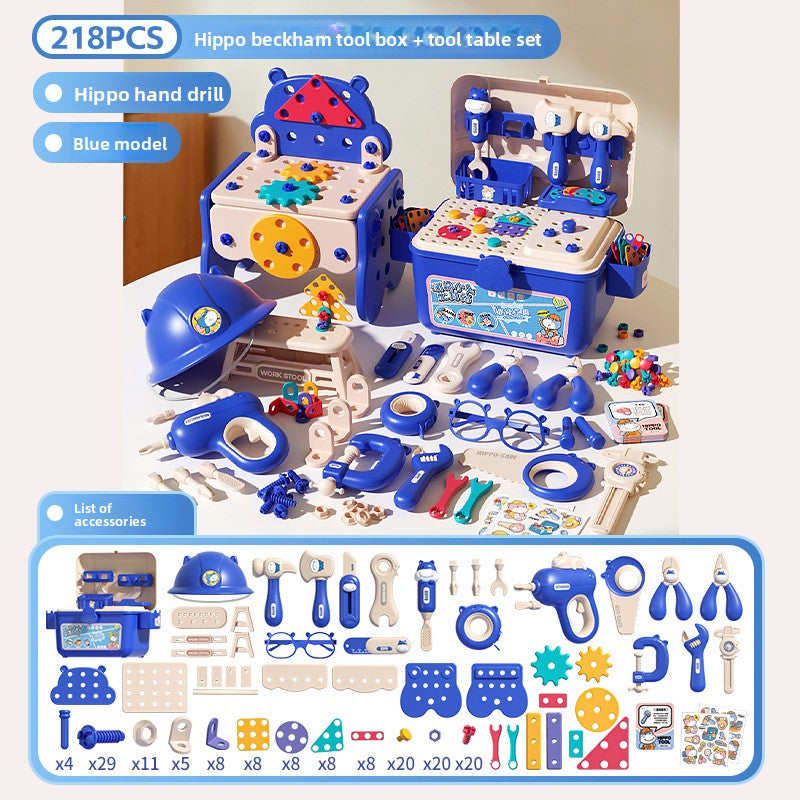 Hippo Toolbox Pretend Play Set