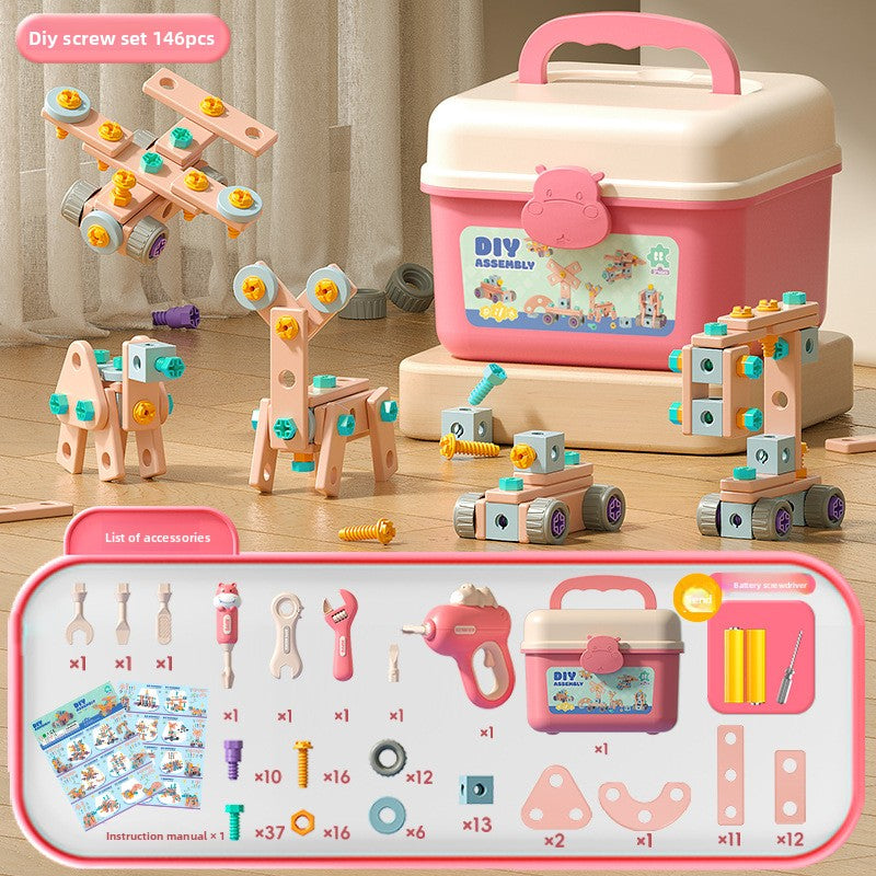 Hippo Toolbox Pretend Play Set