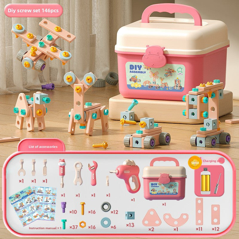 Hippo Toolbox Pretend Play Set