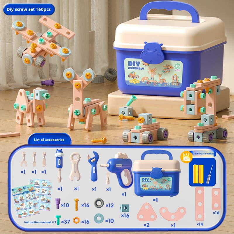 Hippo Toolbox Pretend Play Set