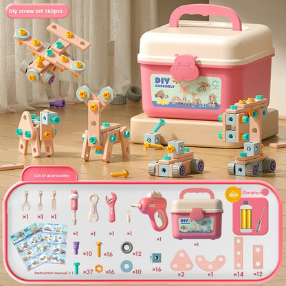 Hippo Toolbox Pretend Play Set