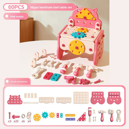 Hippo Toolbox Pretend Play Set