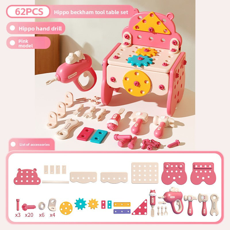 Hippo Toolbox Pretend Play Set