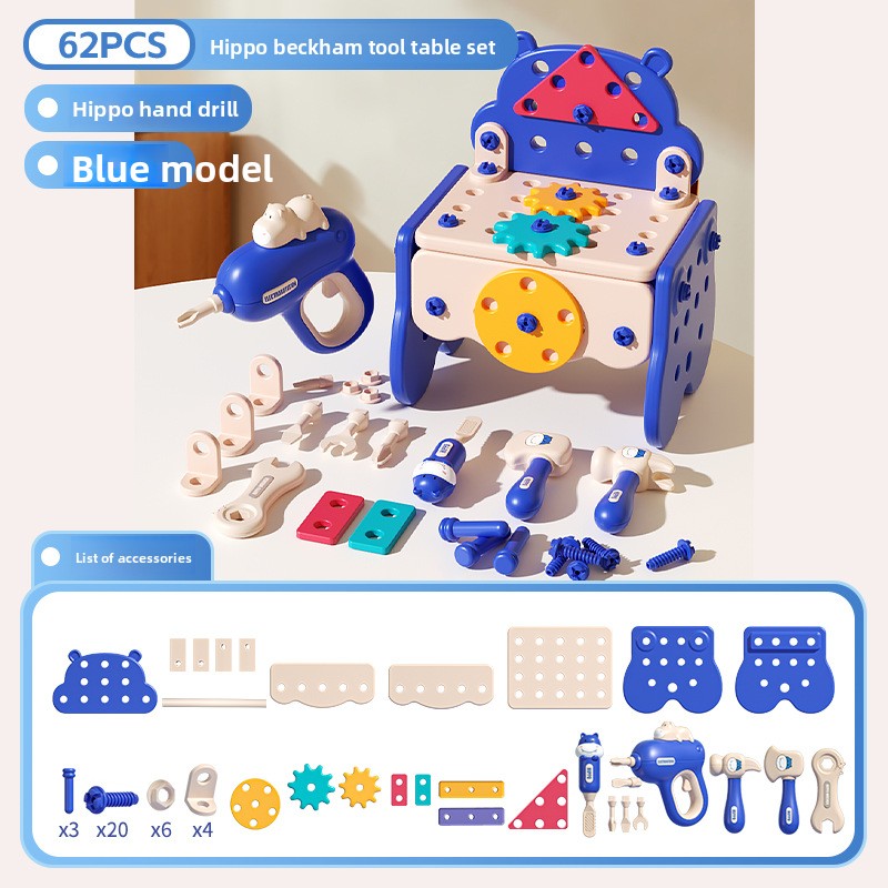 Hippo Toolbox Pretend Play Set