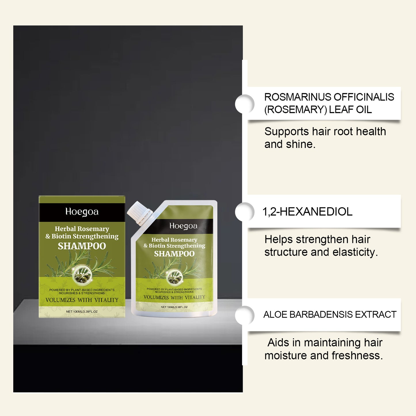 HOEGOA Hair Care Shampoo