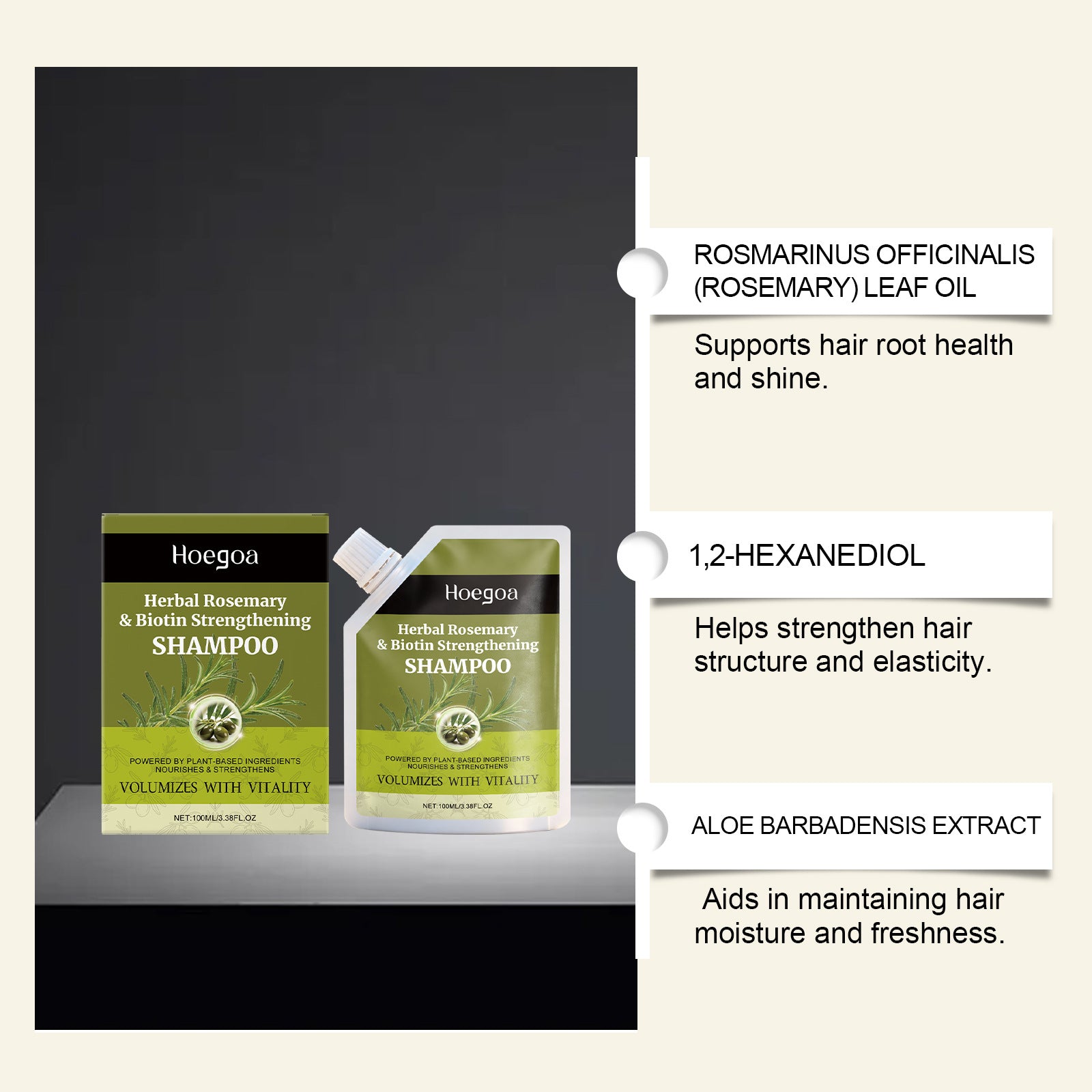 HOEGOA Hair Care Shampoo