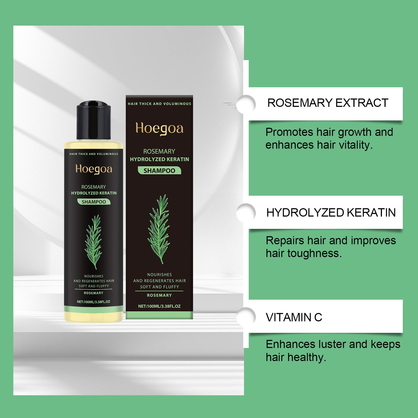 HOEGOA Herbal Volumizing Shampoo