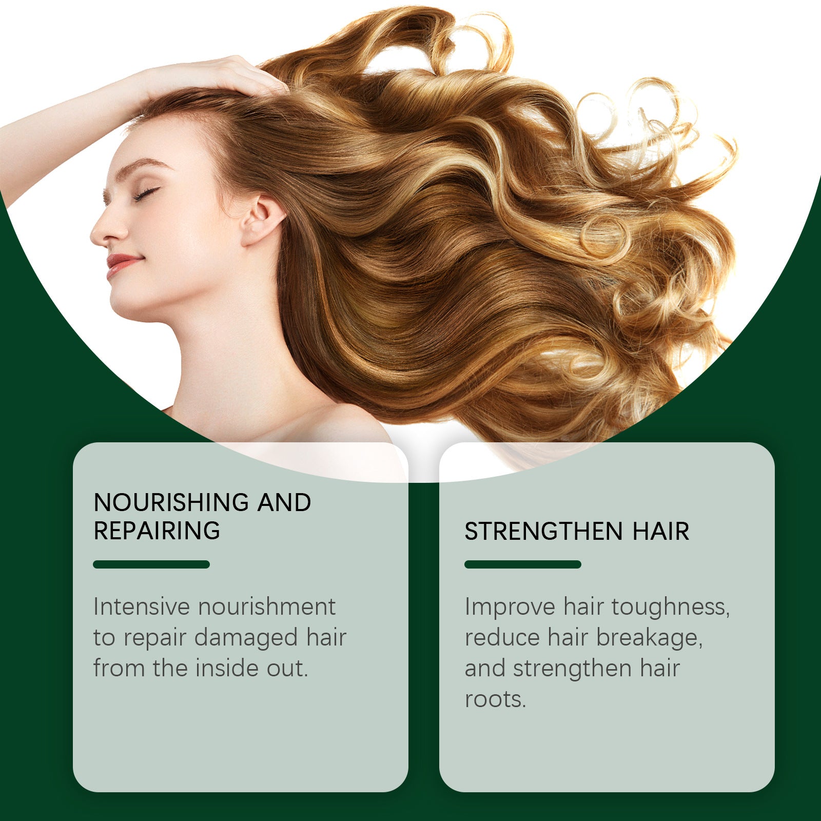 Hoegoa Rosemary Coconut Hair Oil Nourishes, Moisturizes and Fragrances Hair Care Hair Smooth Essence