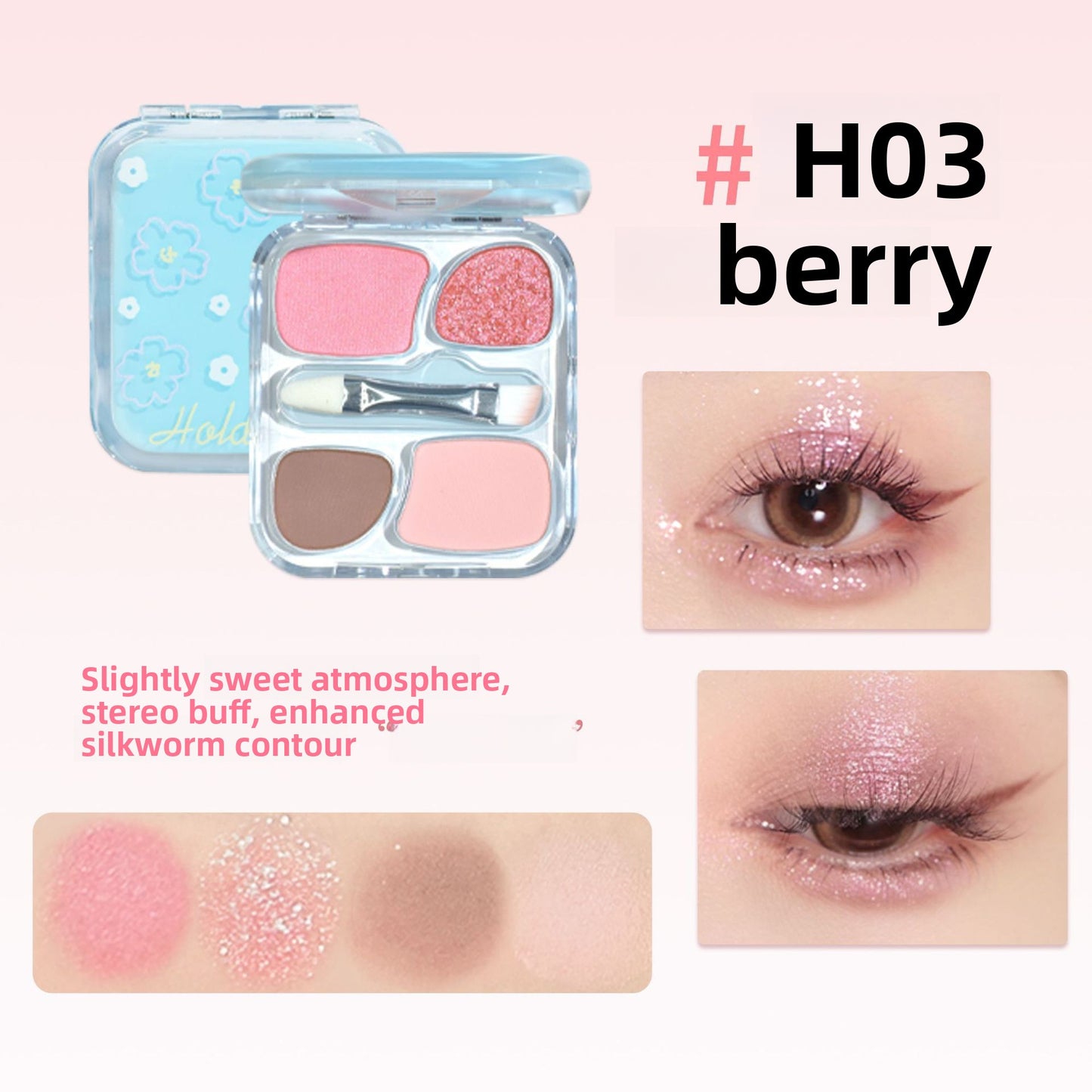 Hold Live Silkworm Powder Eyeshadow Palette