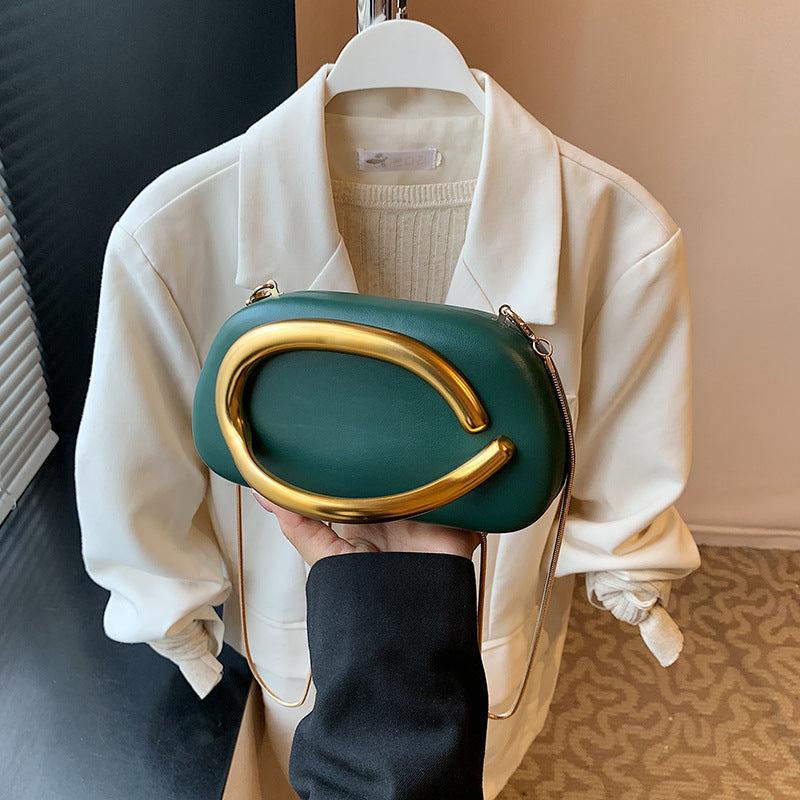 Holding a dinner bag