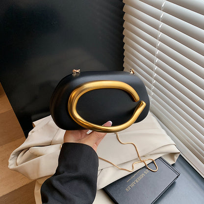 Holding a dinner bag