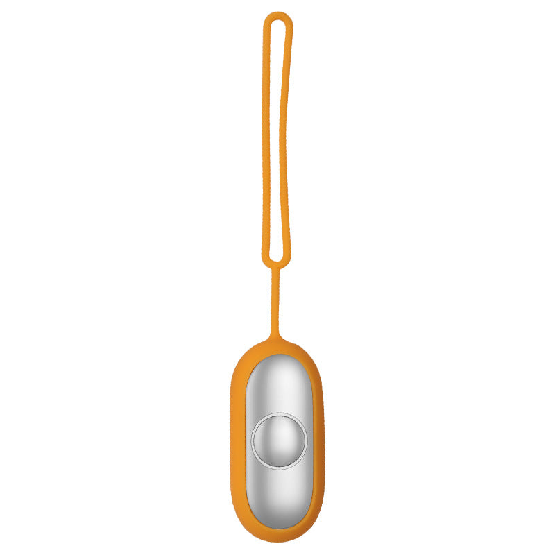 Holding a sleep aid device