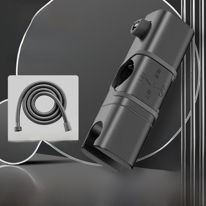Hole-free shower bracket