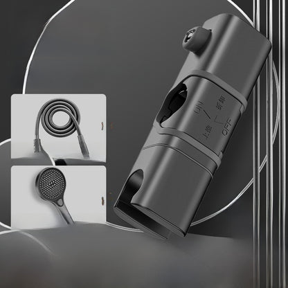 Hole-free shower bracket
