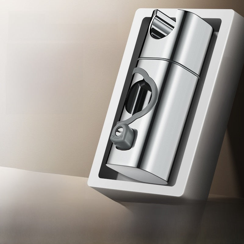 Hole-free shower bracket