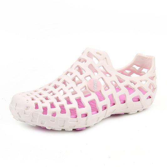 Hole-out breathable sandals