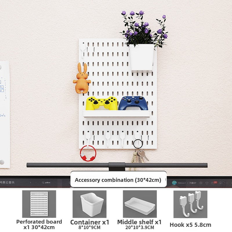 Hole panel accessory combination board