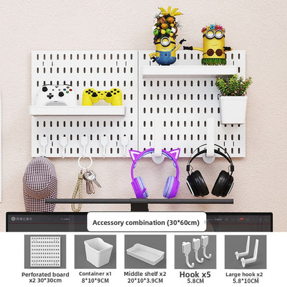 Hole panel accessory combination board