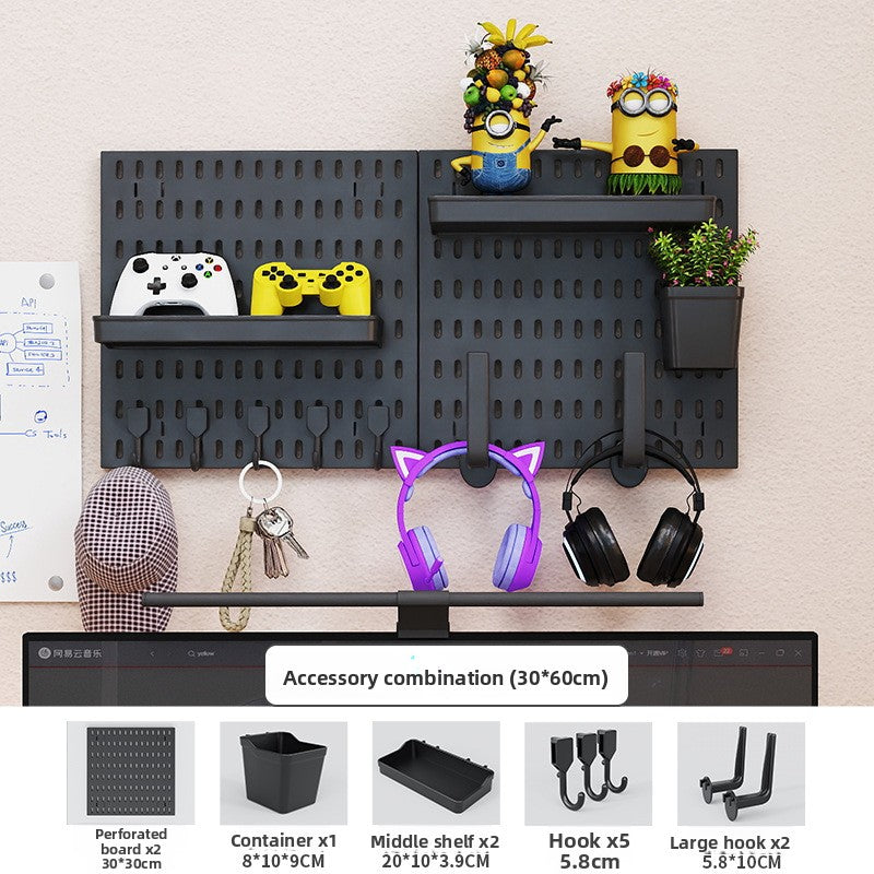 Hole panel accessory combination board