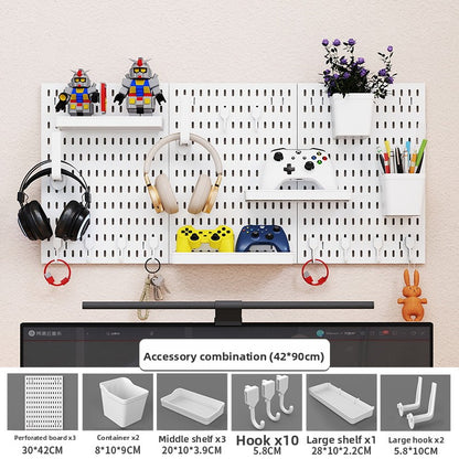 Hole panel accessory combination board