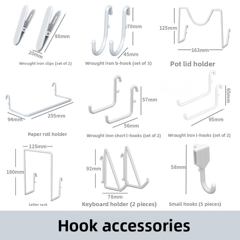 Hole panel accessory combination board