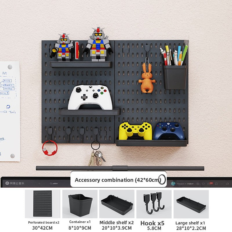 Hole panel accessory combination board