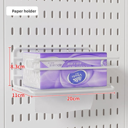 Hole panel accessory combination board
