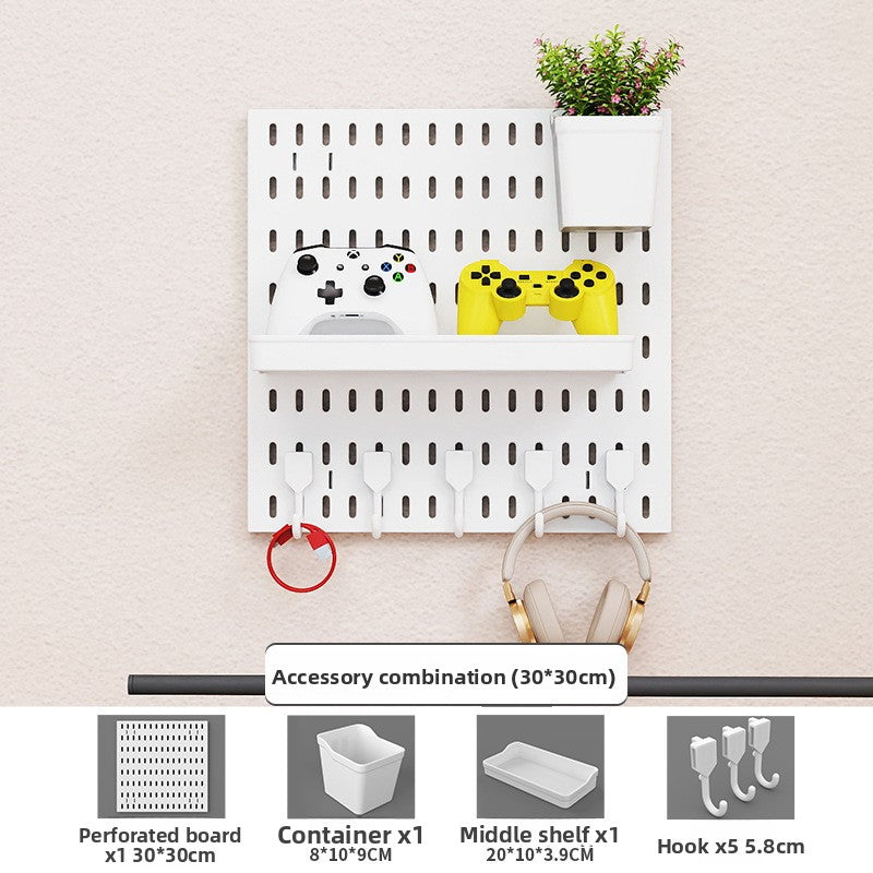 Hole panel accessory combination board