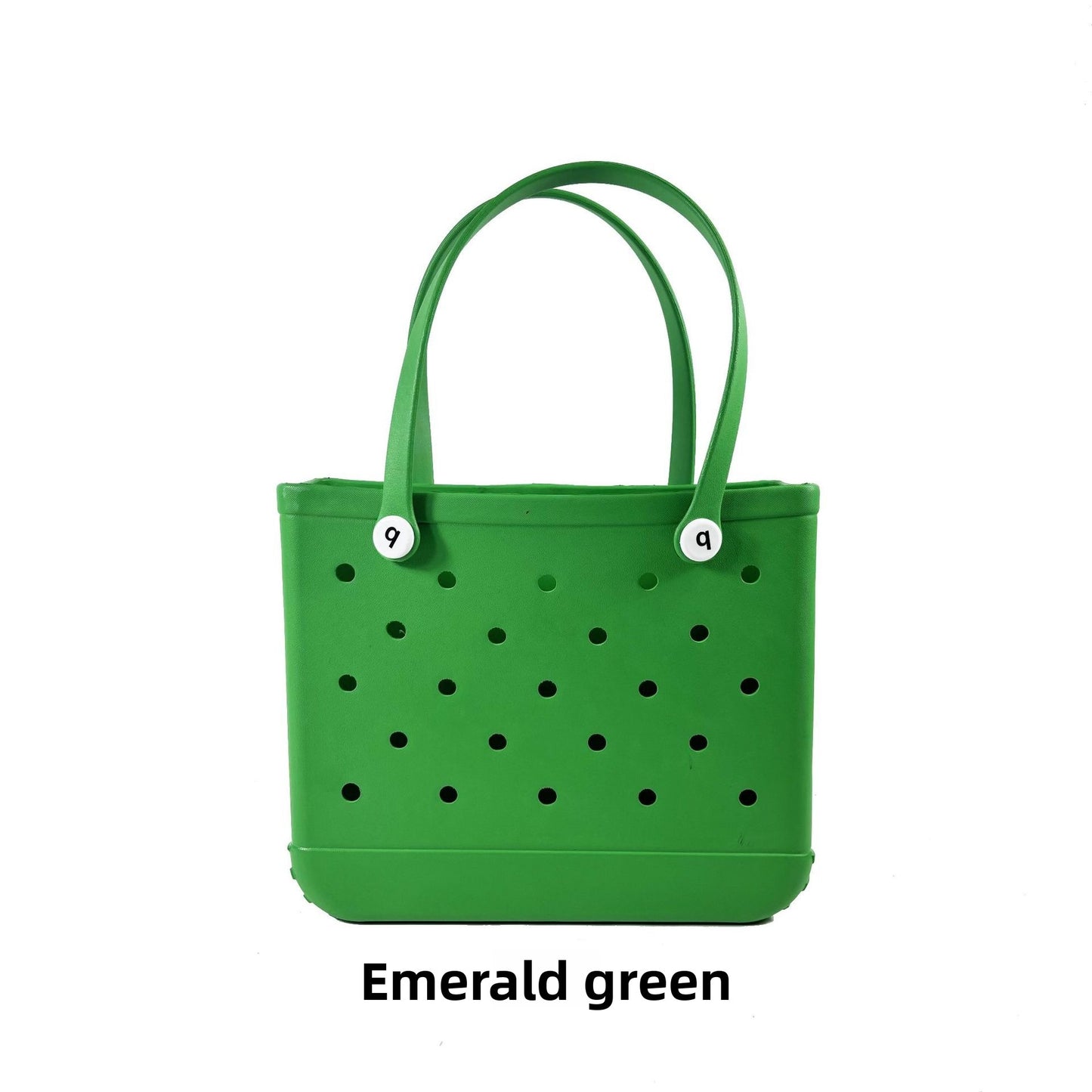 Hole-shaped backpack on one shoulder