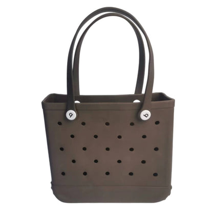 Hole-shaped backpack on one shoulder