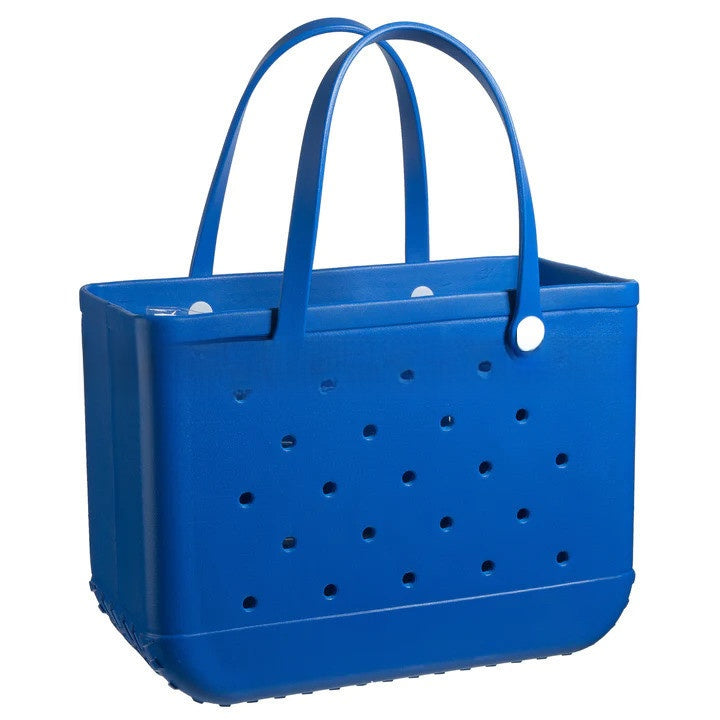 Hole-shaped beach bag