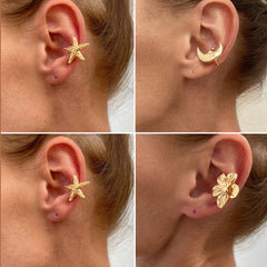 01 gold ear clip single 3552