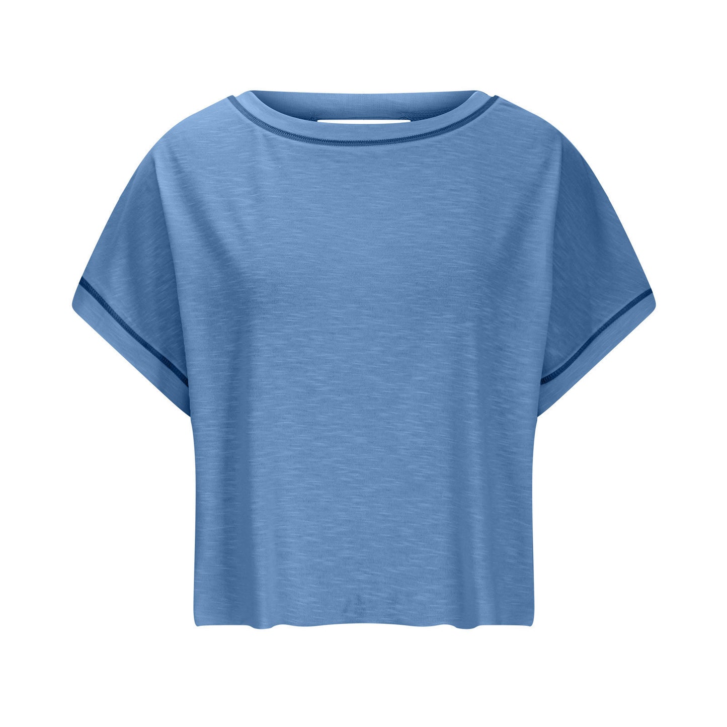 Hollow Backless Loose Short Sleeve T-shirt