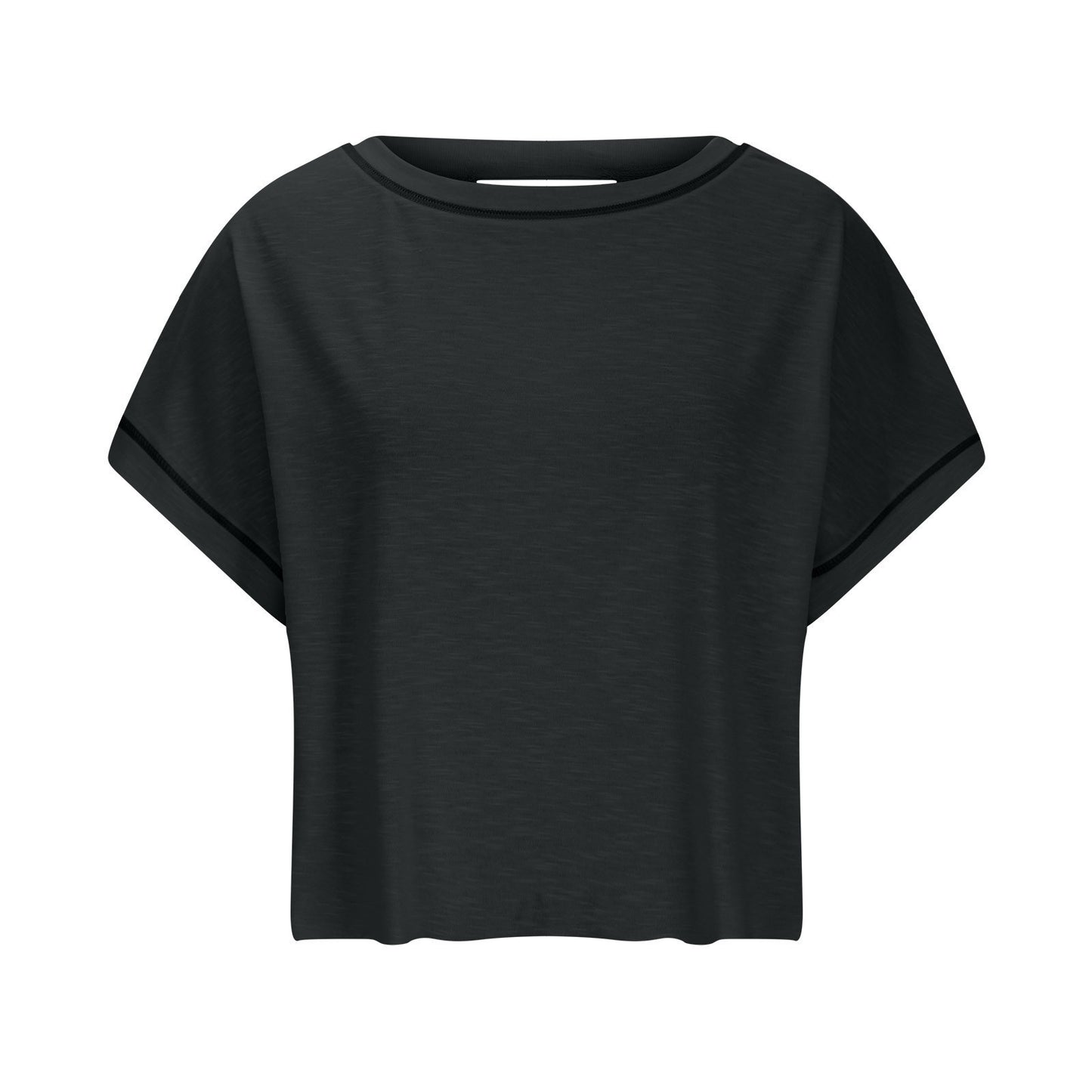 Hollow Backless Loose Short Sleeve T-shirt