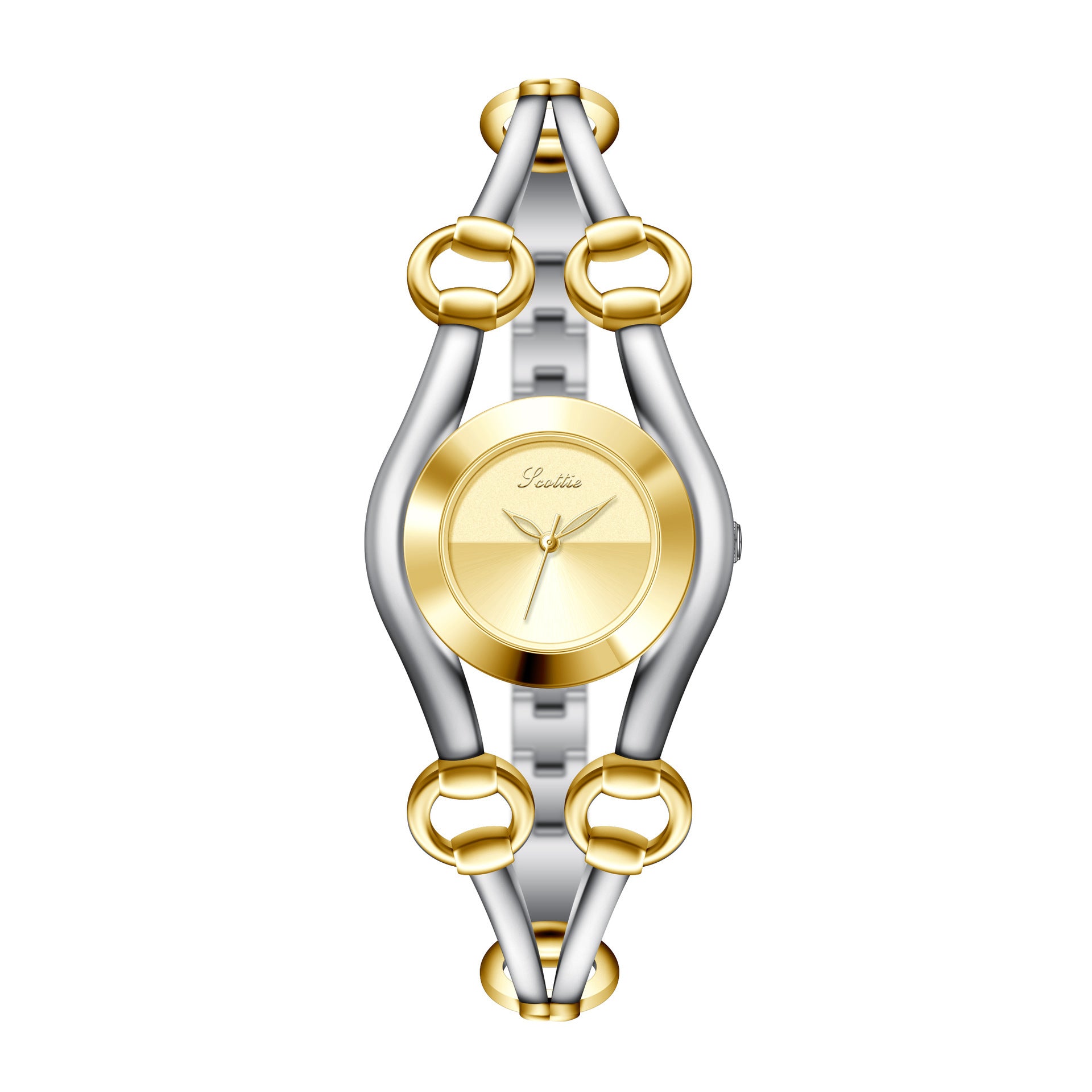 Hollow Design Women's Quartz Watch